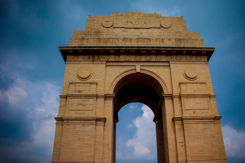 New Delhi: begeleide sightseeingtour van een hele dag