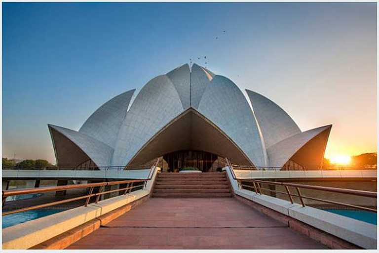 New Delhi: begeleide sightseeingtour van een hele dag