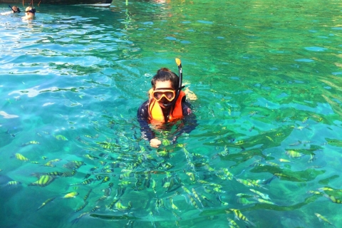 Krabi: visite privée d'une journée dans les 4 îles en bateau à longue queue