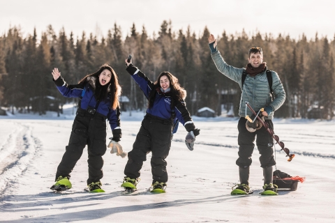 Rovaniemi: viaje con raquetas de nieve por el desierto invernal