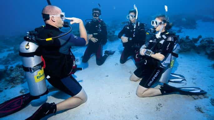 from dubai 2day padi open water course in dibba fujairah