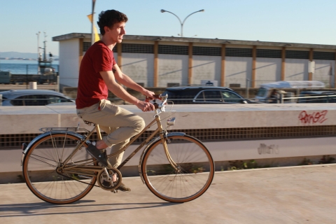 Lissabon: 3-uur durende vintage fietstochtTour in het Duits