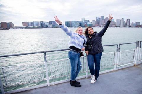 Tour a pie por Boston con USS Constitution y crucero en barco