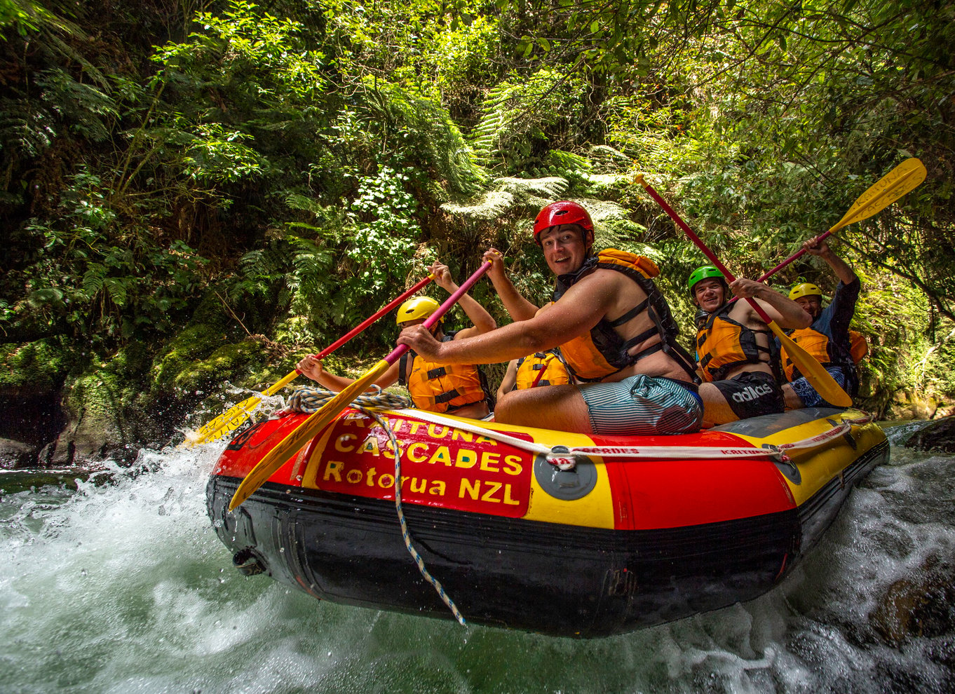 Kaituna River og Tutea Falls Whitewater Rafting