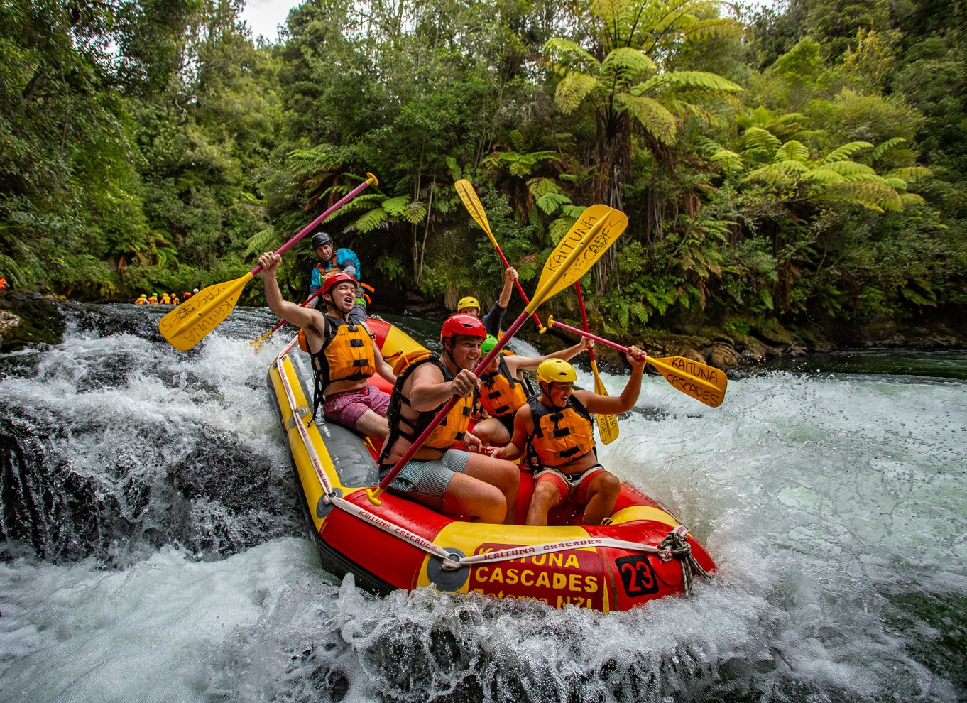 Kaituna River og Tutea Falls Whitewater Rafting