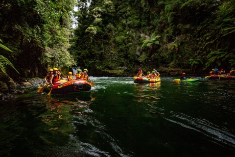 Rafting en el río Kaituna y en las cataratas de Tutea