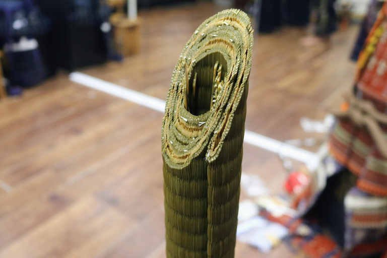 Osaka: Learn Bushido - Trial Slashing with Samurai Sword Trial slashing in Bushido with Samurai Sword real sharpnes