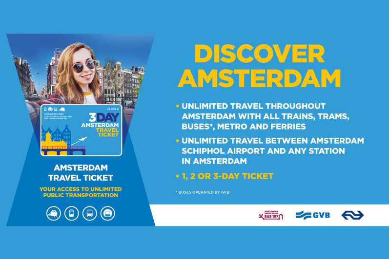 amsterdam travel card 1 day