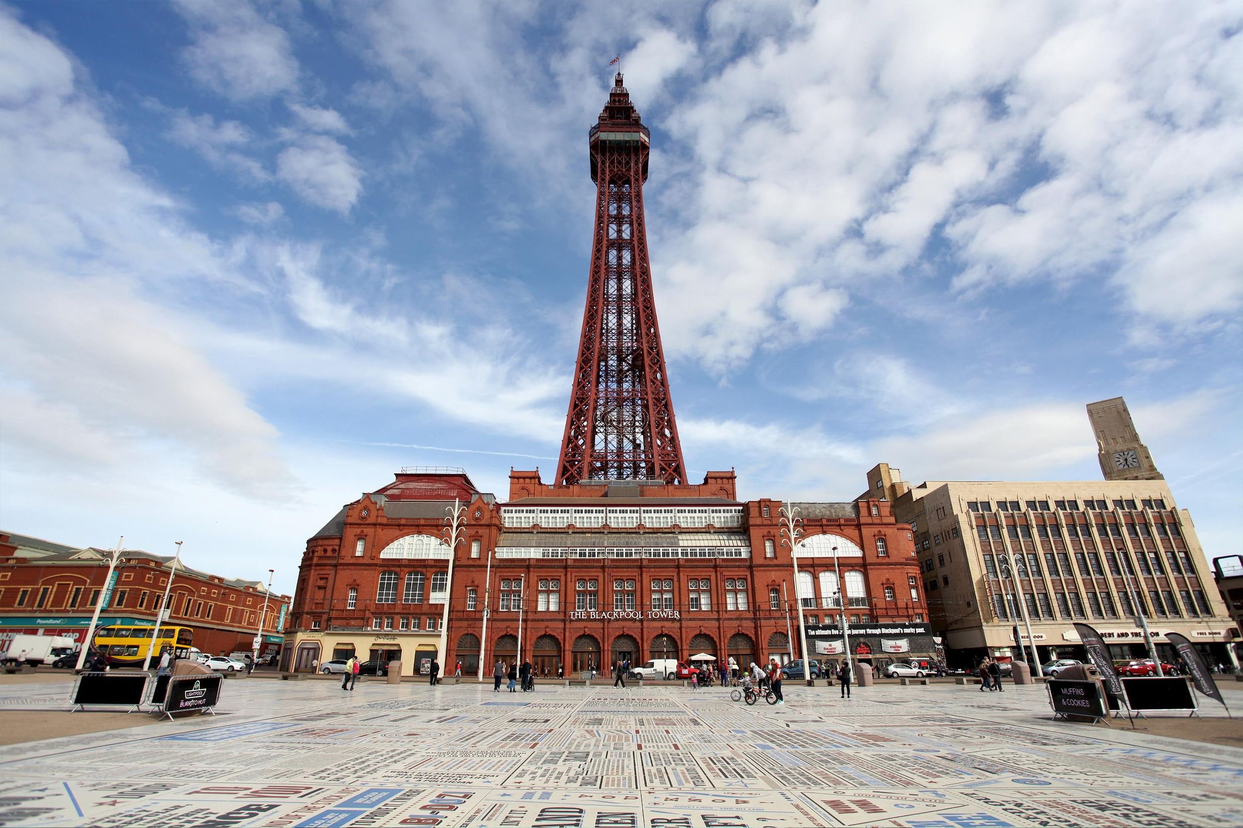 Eintrittskarte für den Blackpool Tower und das 4D-Kinoerlebnis