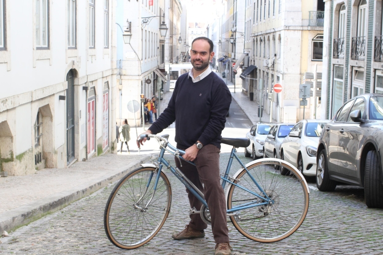 Lisboa: tour en bicicleta vintage de 3 horasTour en italiano