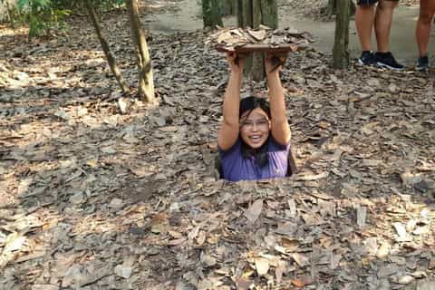 ho chi minh guided cu chi tunnels tour