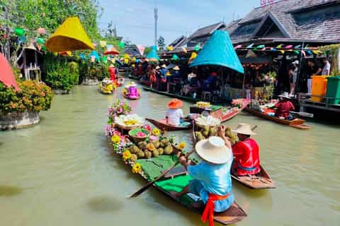 pattaya boleto de entrada al mercado flotante