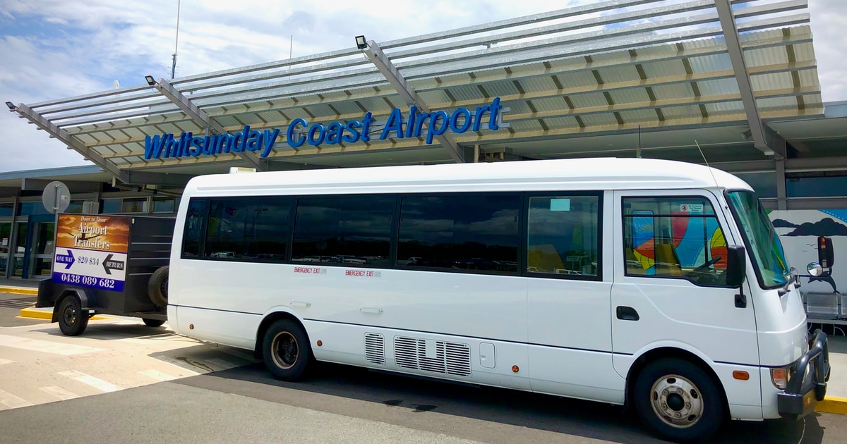 Proserpine Airport (PPP) to Airlie Beach Shuttle Bus GetYourGuide