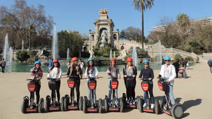 barcelona 3hour segway sightseeing tour