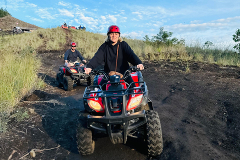 Bali: Mount Batur Sunrise ATV Quad Bike with Breakfast Tandem Ride ATV Sunrise with Round Transfer