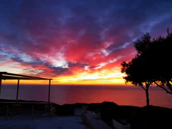 From Zakynthos: Sunset Tour to Agalas and Damianos Cave