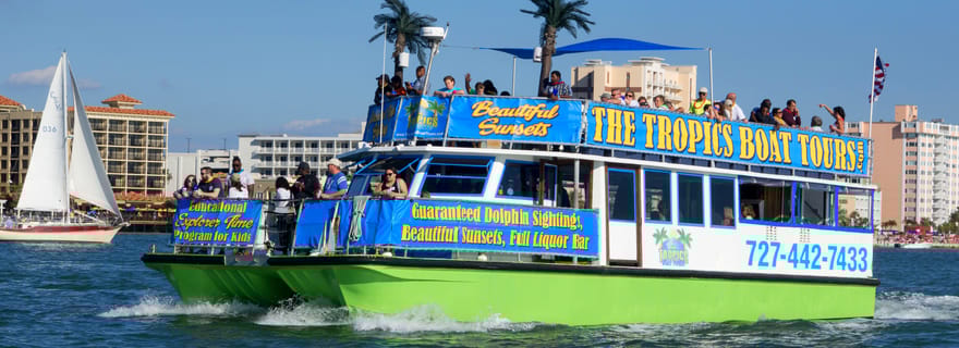 Clearwater : Croisière avec observation garantie des dauphins