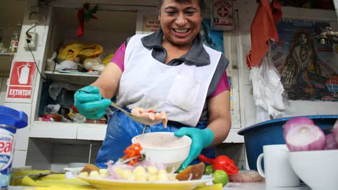 lima peruvian food tour through local markets