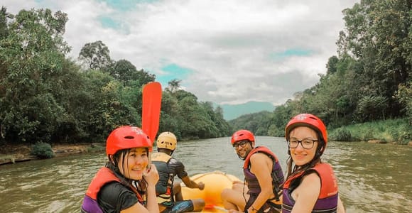 Von Negombo aus: Wildwasser-Rafting Abenteuer