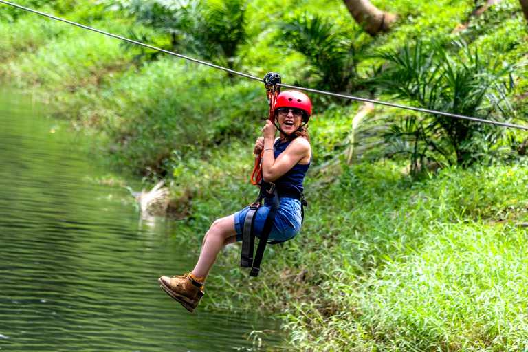 Phuket: Rafting, Zippline, ATV e mini Safari