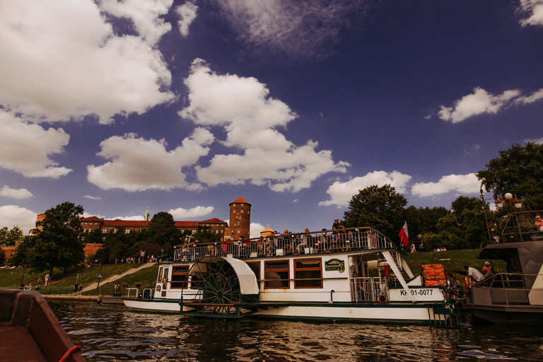 Krakau: avondcruise op de rivier de Vistula van 1 uur