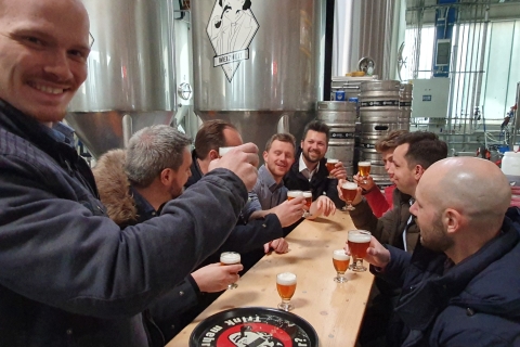 Tour de degustación de cerveza artesanal en HamburgoHamburgo: tour de cerveza artesanal local en alemán