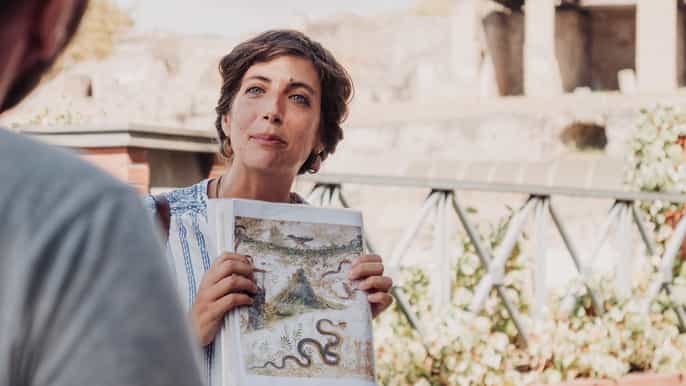 from rome pompeii and herculaneum small group tour