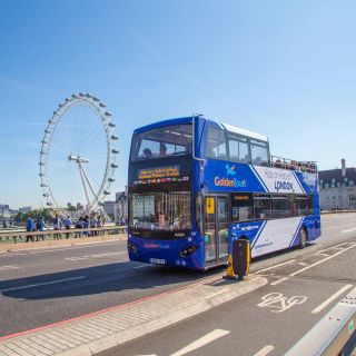 London: Golden Tours Open-Top Hop-On/Hop-Off Sightseeingbus