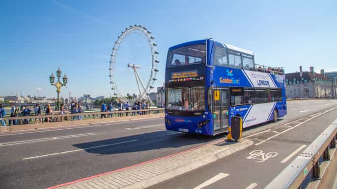 londres Ônibus conversível hopon hopoff