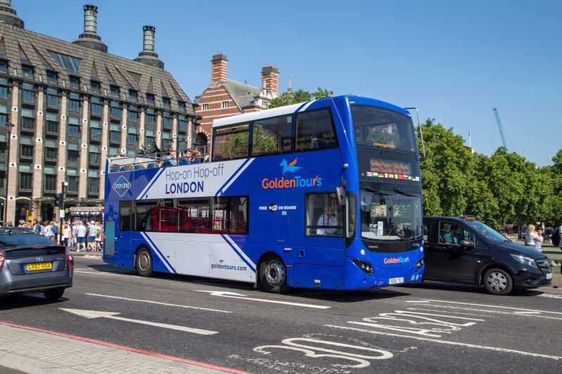Londres: Ônibus turístico aberto Hop-on Hop-off da Golden Tours