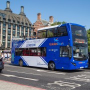Londres: autobús turístico de techo descubierto Golden Tours