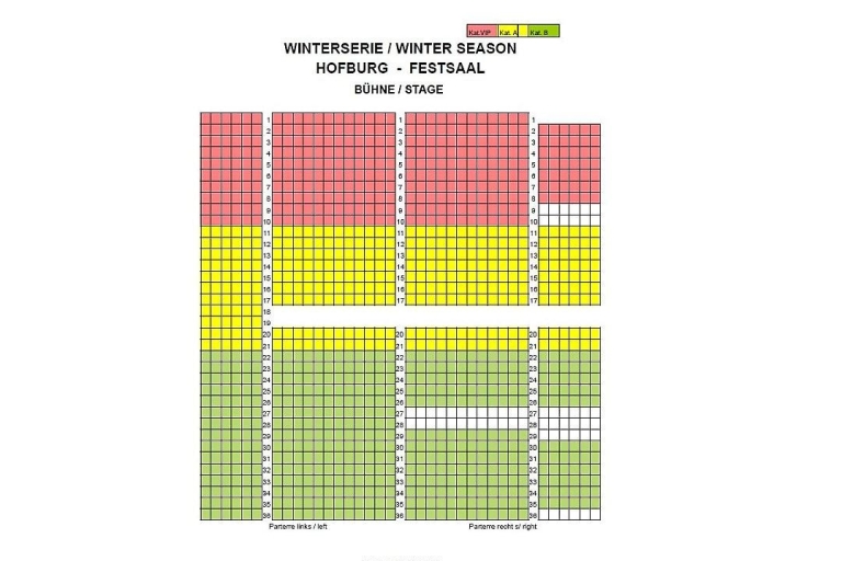 Wenen: tickets voor het Wiener HofburgorkestKerstconcert in de Weense Hofburg: categorie 2