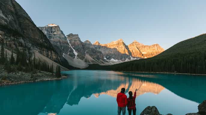 from banff mountain lakes and waterfalls fullday tour