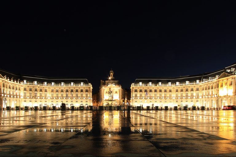 Bordeaux: Sidovagnstur på natten med vinprovningBordeaux: Sidovagnsturné på natten med vinprovning