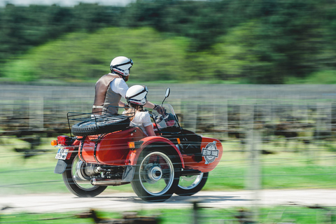 From Bordeaux: Saint-Emilion Wine Tour in a Sidecar Half-Day Saint-Emilion Wine Tour in a Sidecar