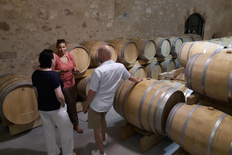 Au départ de Bordeaux : Tour du vignoble de Saint-Emilion en side-carVisite d'une demi-journée du vignoble de Saint-Emilion en side-car