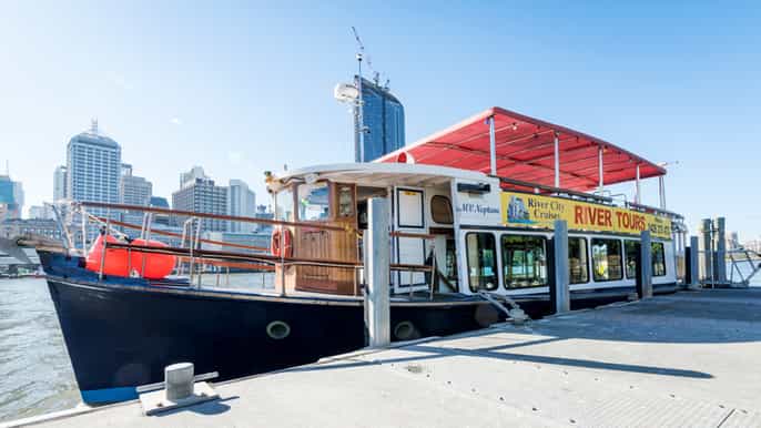 brisbane river cruise with lunch