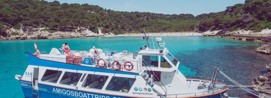 Cala'n Bosc : excursion en bateau de 3,5 heures sur la côte sud