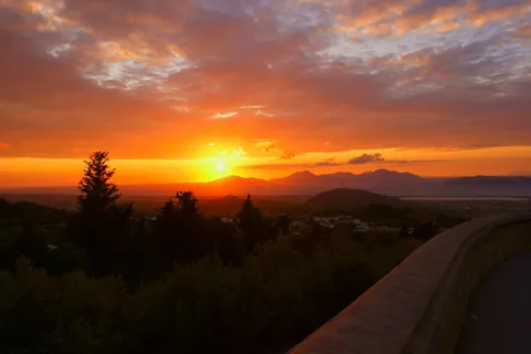 Kos: Roundtrip Bus Transfer to Mount Zia for Sunset Viewing