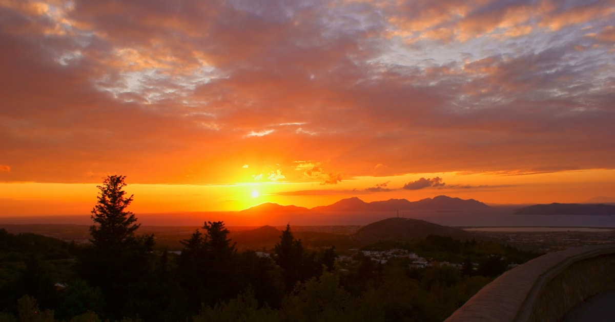 Kos Roundtrip Bus Transfer to Mount Zia for Sunset Viewing GetYourGuide