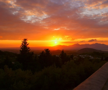 Kos: Roundtrip Bus Transfer to Mount Zia for Sunset Viewing