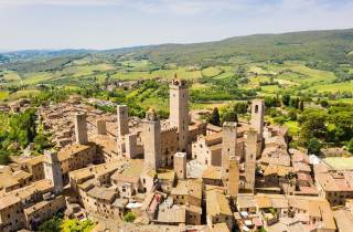 Von Florenz aus: Toskana-Tagesausflug mit einem privaten Chauffeur