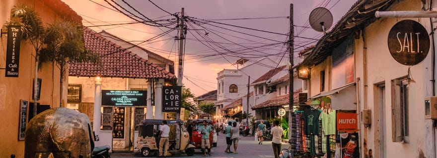 Fort de Galle : Visite guidée à pied