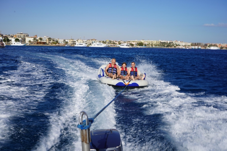 Hurghada: snorkel 6 en 1 viaje en yate con almuerzo buffetTour desde Hurghada