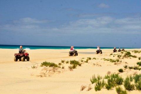 Wyspa Boa Vista: przygoda na quadach na plażę Cabo Santa Maria1 pojedynczy quad ATV dla 1 osoby