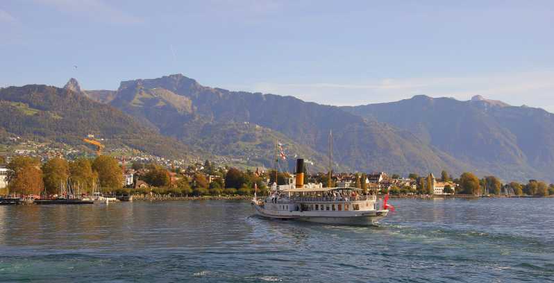 Montreux : croisière de 2 h le long de la Riviera