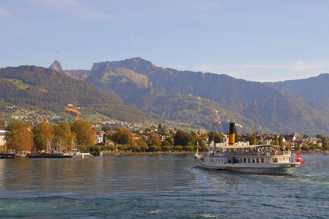 Från Montreux: 2-timmars kryssning på RivieranBiljett för kryssning i första klass