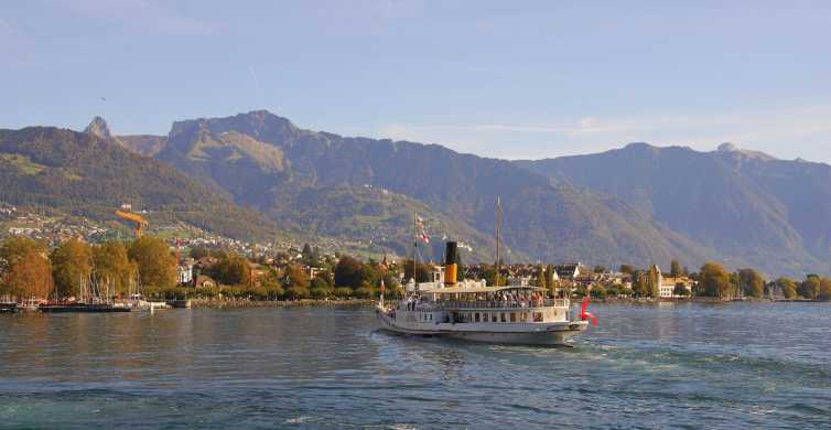 Ab Montreux: 2-stündige Riviera-Schiffstour