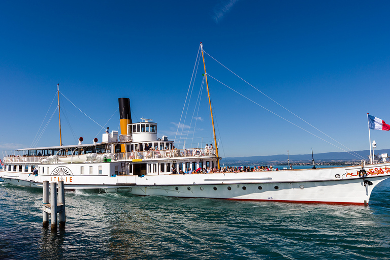 Desde Montreux: Crucero de 2 horas por la RivieraBillete de crucero en primera clase