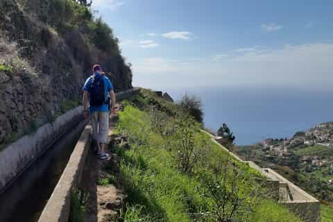 Madère: promenade privée Levada Cabo Girão et Ribeira Brava